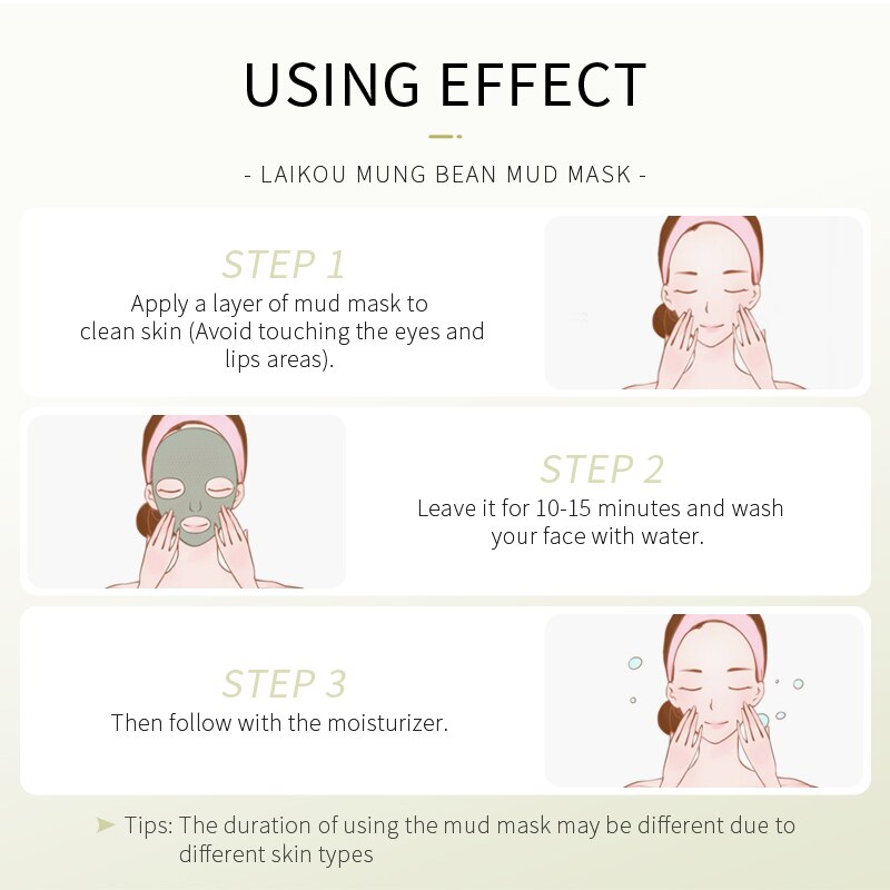 Mung Bean Mud Mask - Laikou